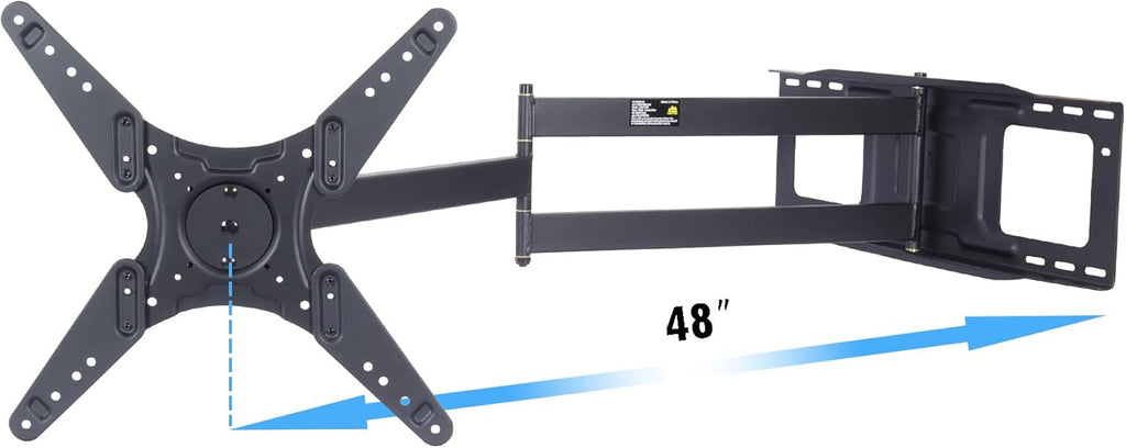 TV Wall Mount Bracket with 48" Extension Articulating Arms I446