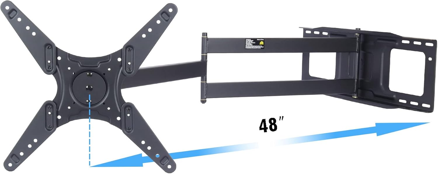 TV Wall Mount Bracket with 48" Extension Articulating Arms I446