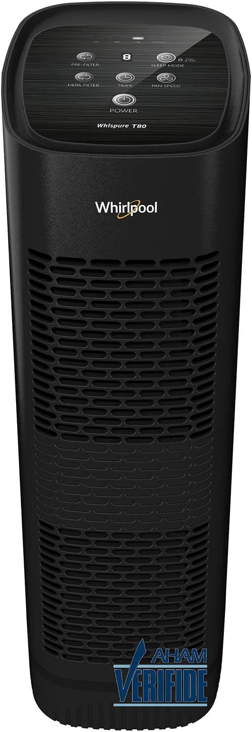 True HEPA Purifier with Activated Carbon, Black L5845