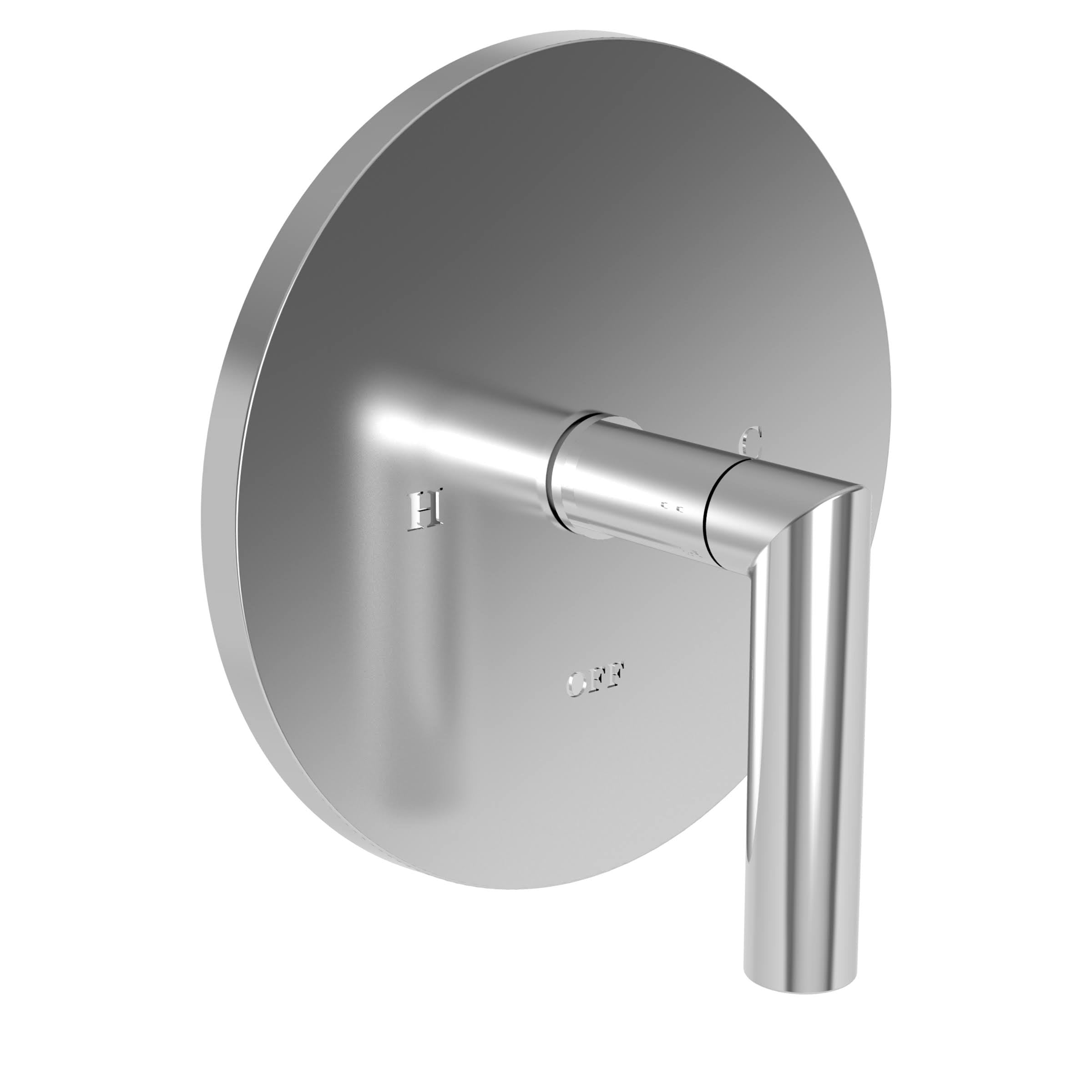 Weathered Brass Shower Trim Plate with Handle J939
