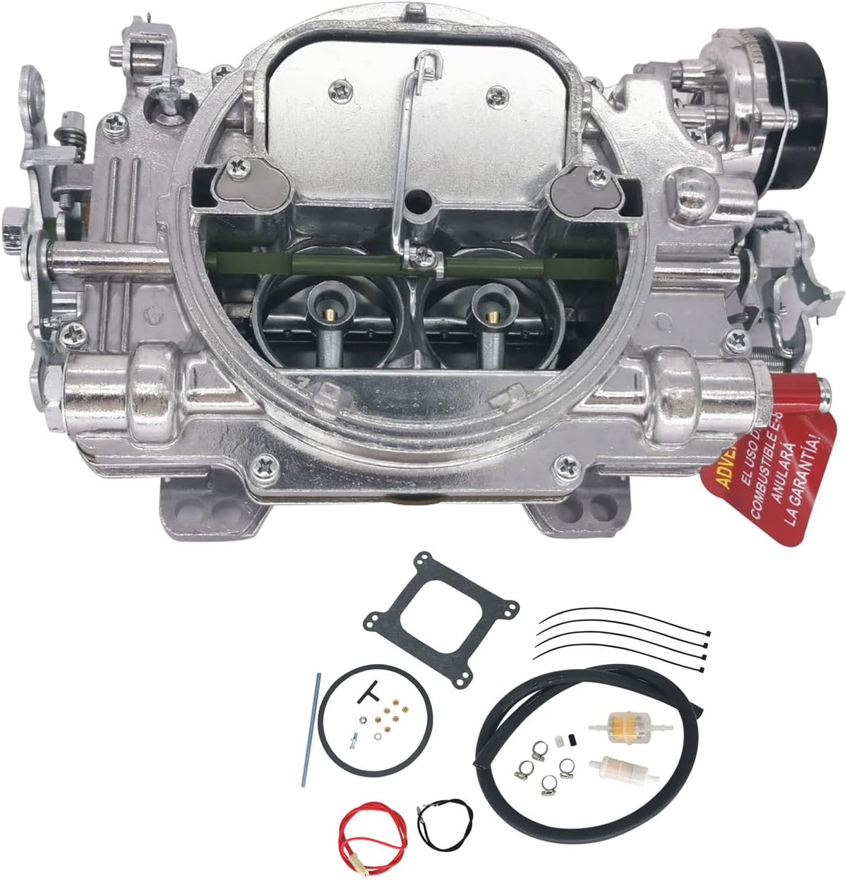 1406 Carburetor 600 CFM 4 Barrel Square Bore Electric Choke F303