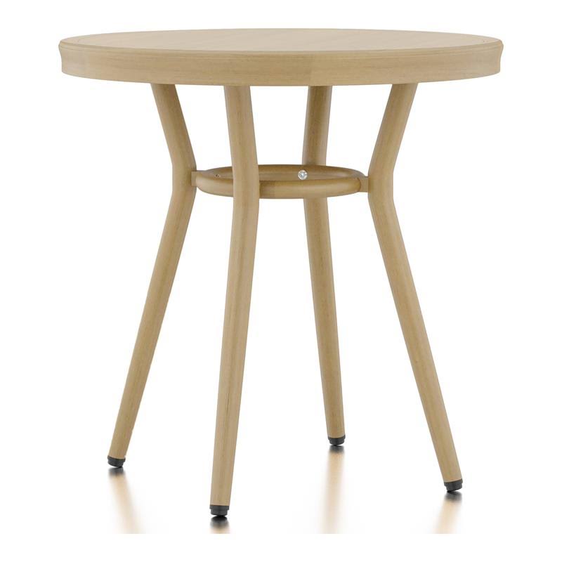 Light Blue Metal Patio 3-Piece Table and Chair Set P83138