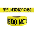 Yellow Barricade Caution Tape 3 inch x 1000 Feet Bulk Case 8 Rolls L2808