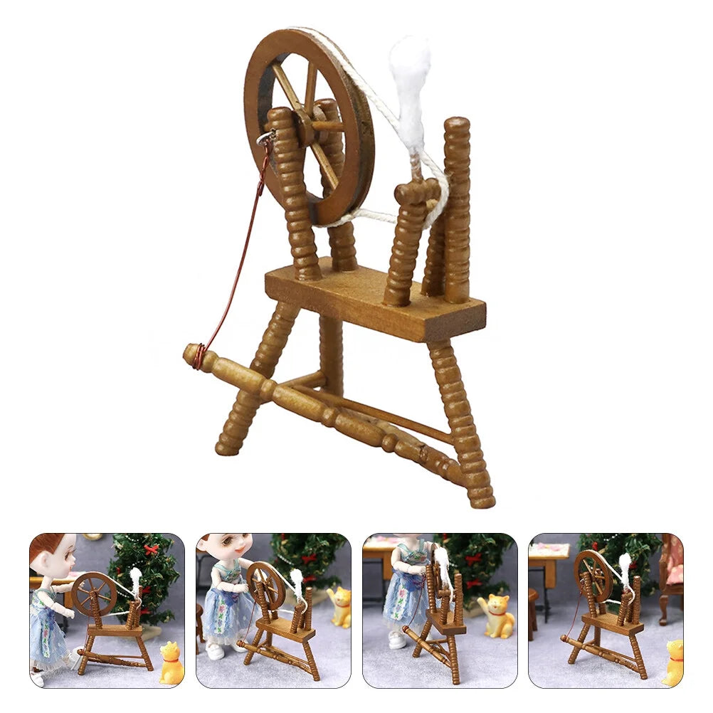 Miniature Textile Making Car Playhouse Furniture Child Toy S9918
