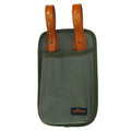 Green Canvas Bike Tool Storage Pannier with U Lock Holder Bag G858