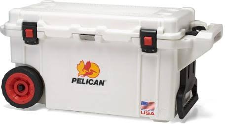 White 80qt Wheeled Cooler I735