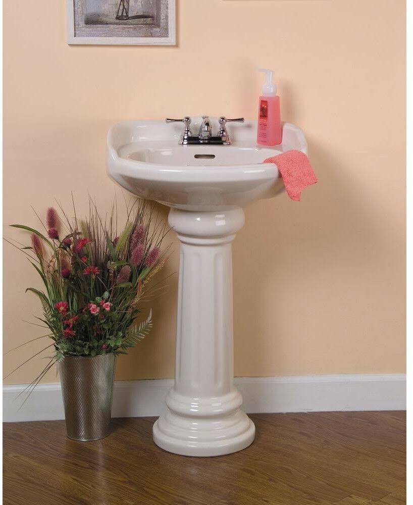 White Pedestal Lavatory E223