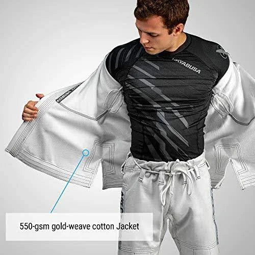 White Weave Jiu Jitsu Gi Y6178