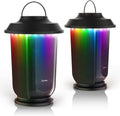 2 Pack Bluetooth 5.0 Wireless Party Speakers with LED Lights X44256