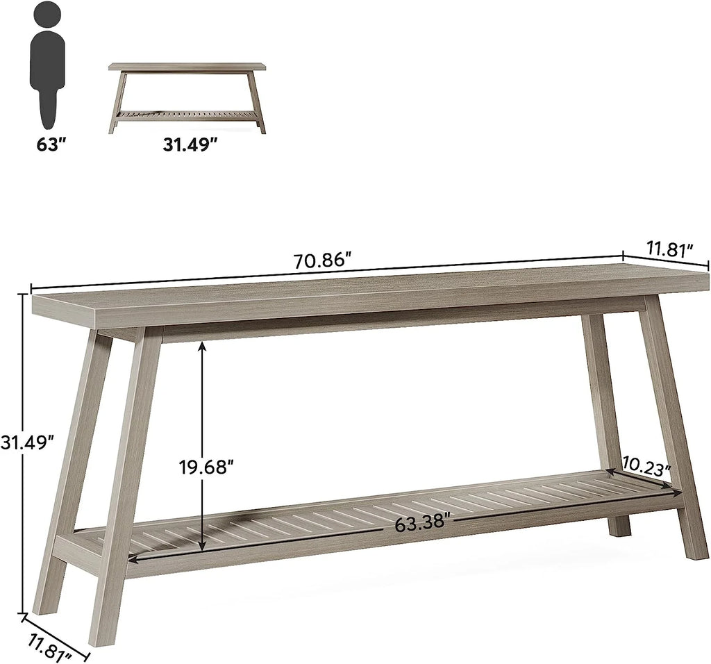 71" Extra Long Console Table F15269