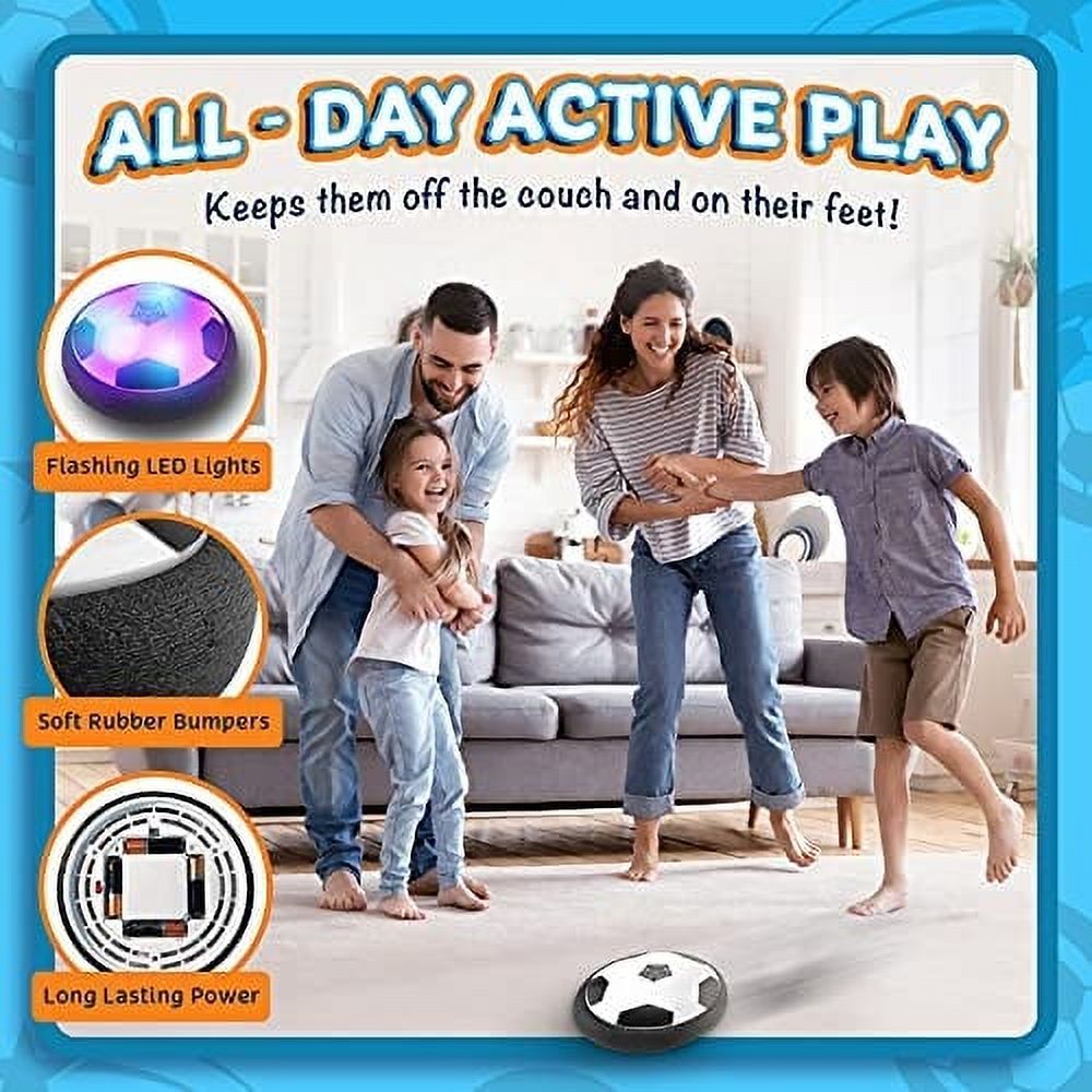 1 LED Light Soccer Ball with Foam Bumpers D836
