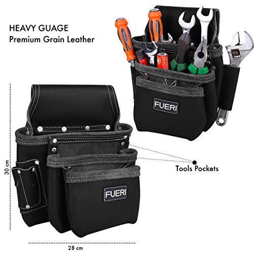 Black 14 Pocket Tool Pouch I977