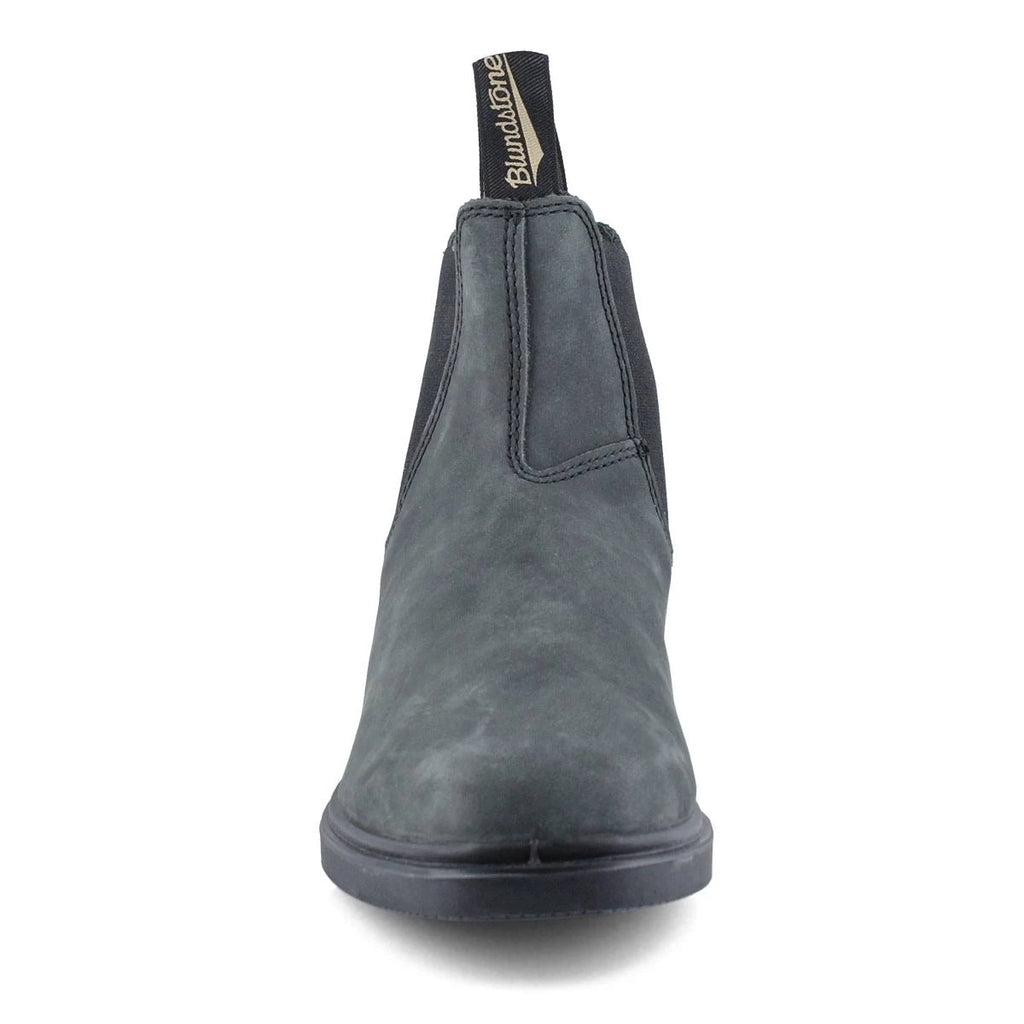Rustic Black Chisel Toe Boots L16454