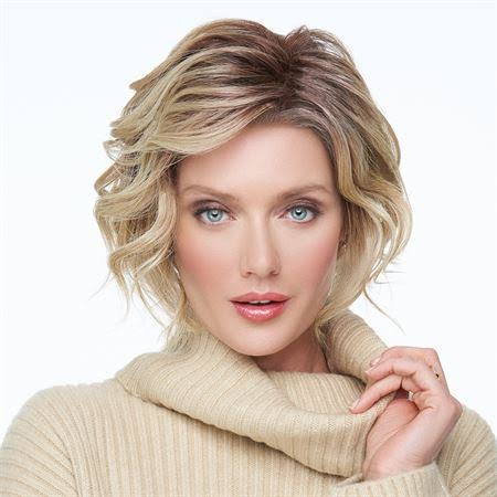 Mono Lace Front Wig Mid-Length Curly Wigs U3464