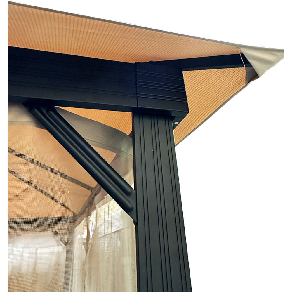 10x12 Gazebo Replacement Canopy Top Cover V2681