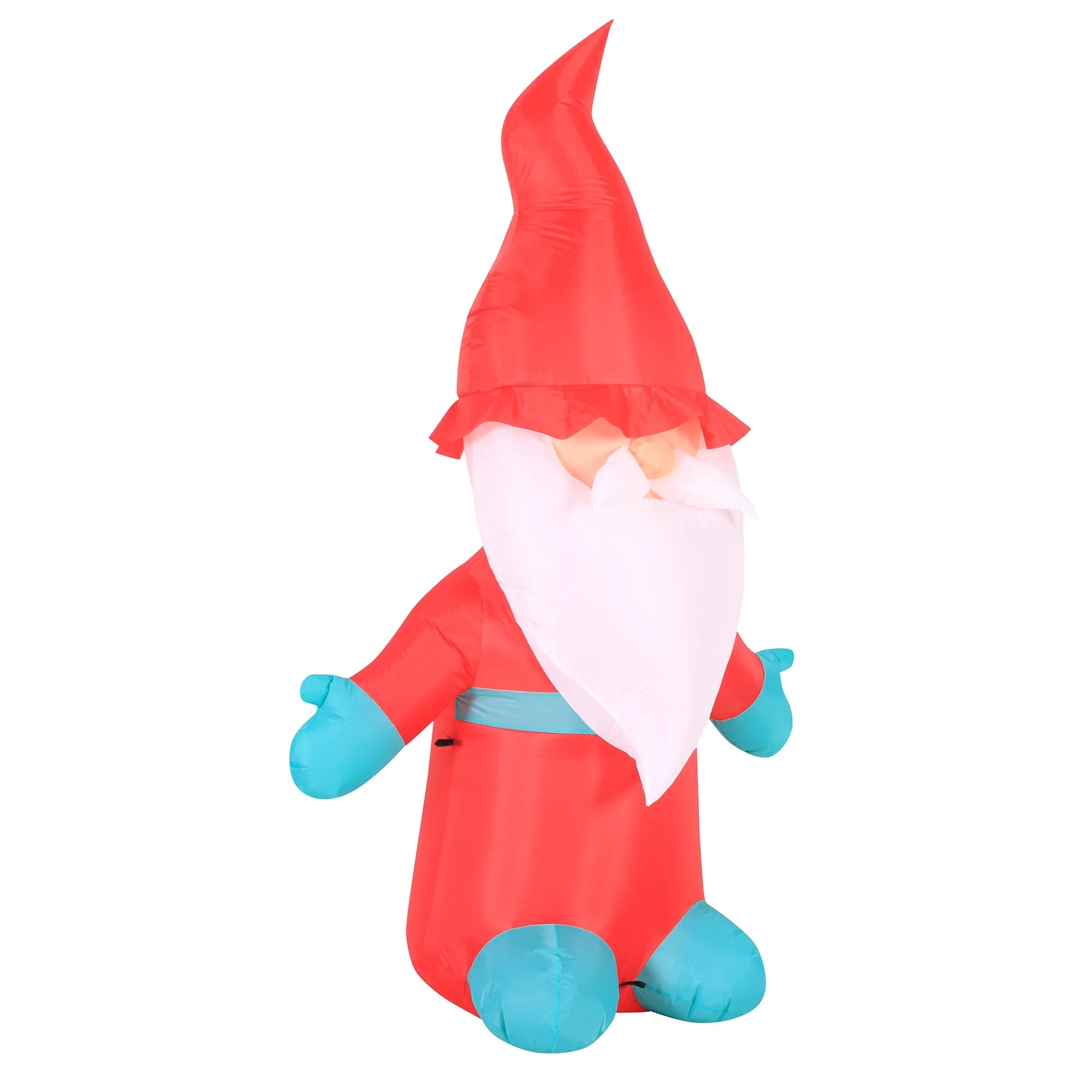Red Inflatable Christmas Gnome 6 FT Y503147