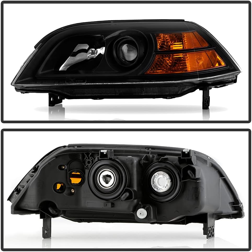 Black Headlights Headlamps H874