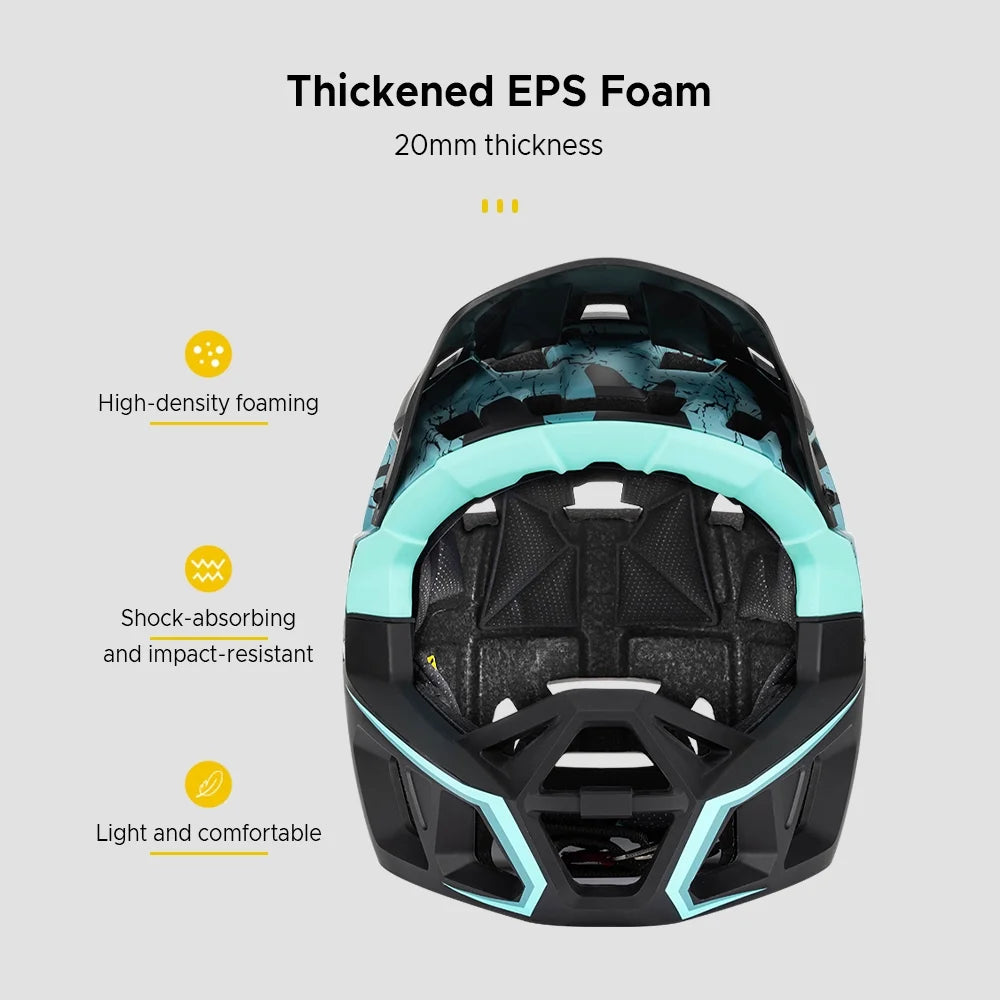 Mtb Helmet With Visor B17191