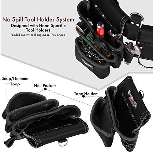 Black 14 Pocket Tool Pouch I977