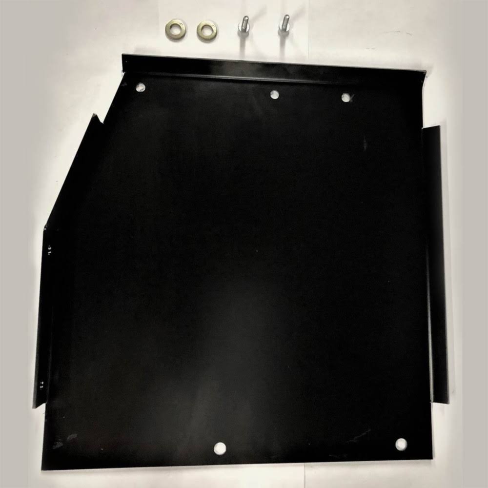 JL Transfer Case Skid Plate Black A5175