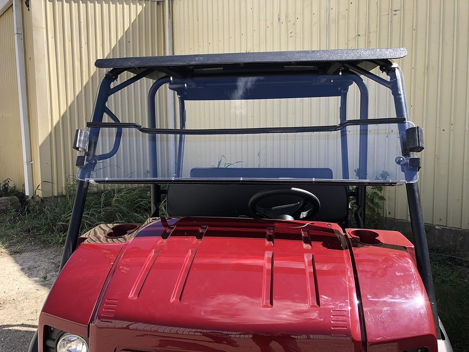1/4 Polycarbonate Flip Up Windshield for Kawasaki Mule 4000 4010 N472761