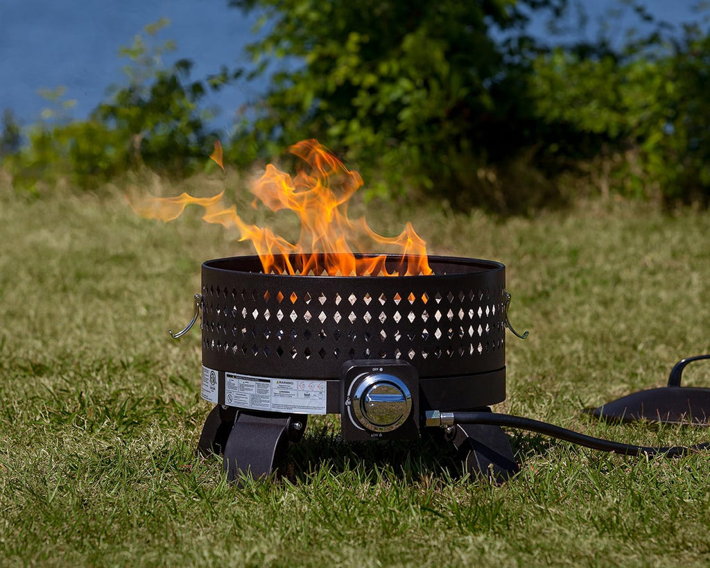 Portable Gas Fire Pit, Dark Bronze S27589
