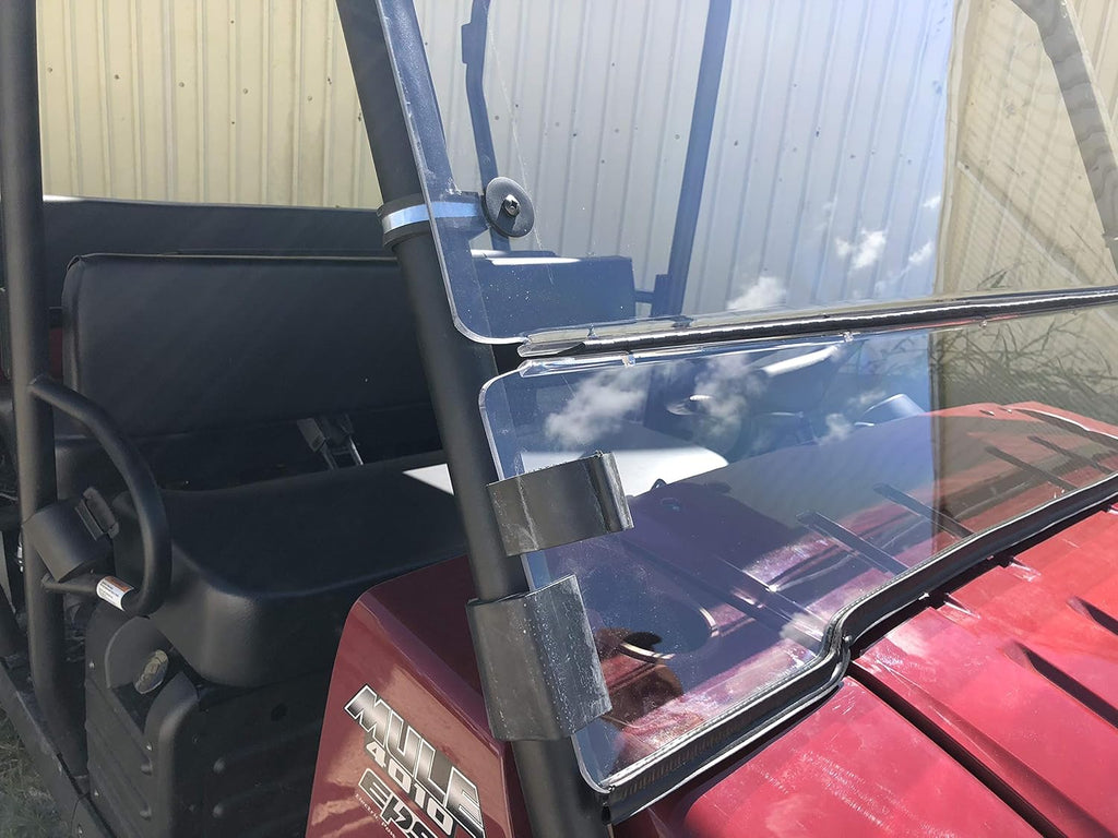 1/4 Polycarbonate Flip Up Windshield for Kawasaki Mule 4000 4010 N472761