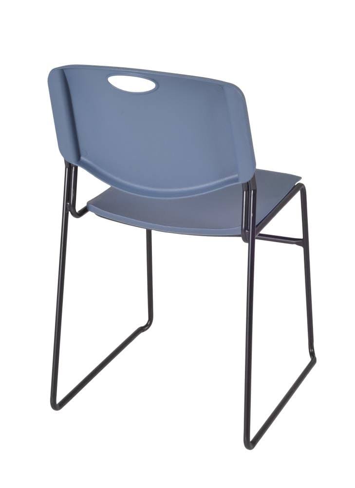 Square Breakroom Table with 4 Stack Chairs G135