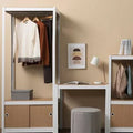 White Closet System Reach-In Sets X90390