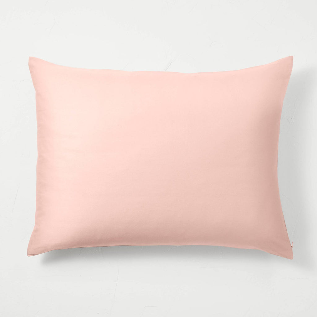 Blush Washed Sateen Duvet & Sham Set J82830
