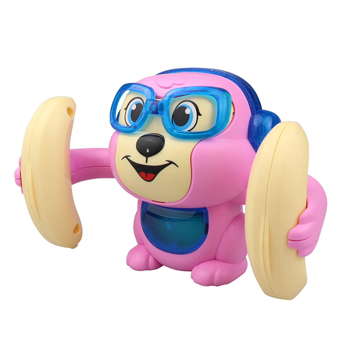 Pink Electric Rolling Monkey Toy R2570