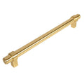 Brushed Brass Cabinet Bar Handle Pull 10 Pack G270708