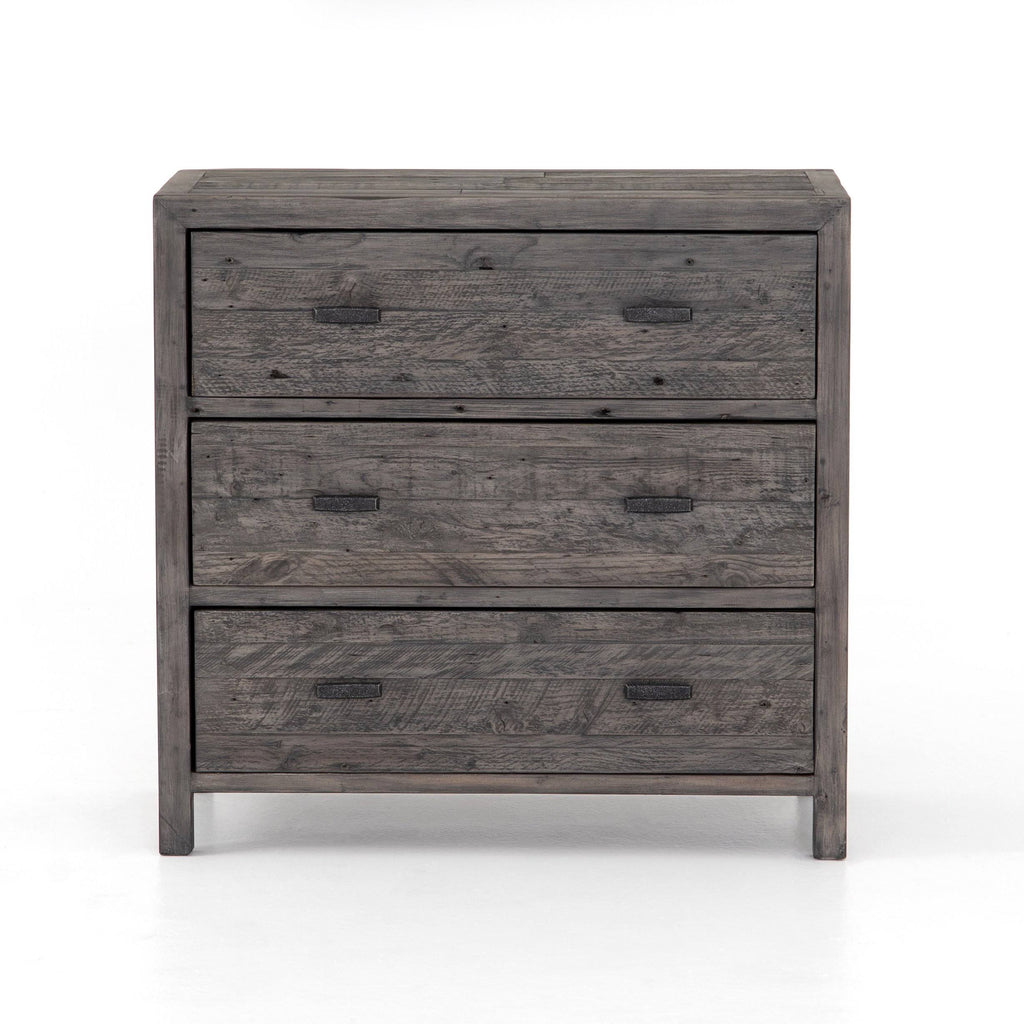 Rustic Black Olive 3-Drawer Dresser X40049