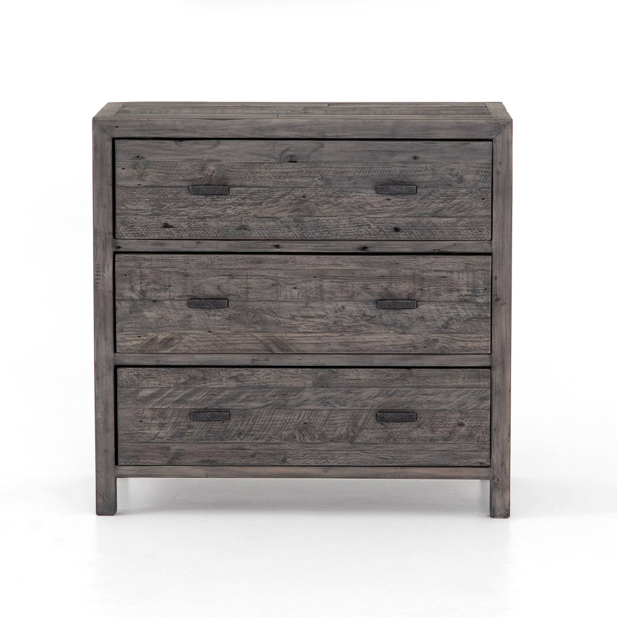 Rustic Black Olive 3-Drawer Dresser X40049
