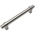 Satin Nickel Bar Cabinet Handle Pull - 4 J971076