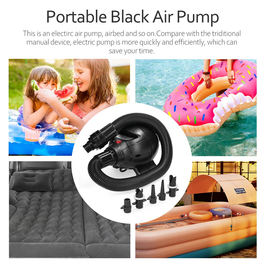 800W Electric Air Pump for Air Bed Mat D839