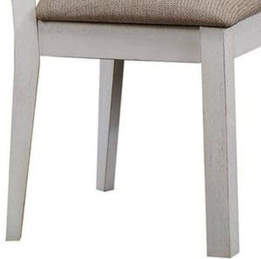 Antique White Side Chair Set of 2 M64514