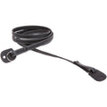 Gray Stitching Black Leather Camera Strap T62420