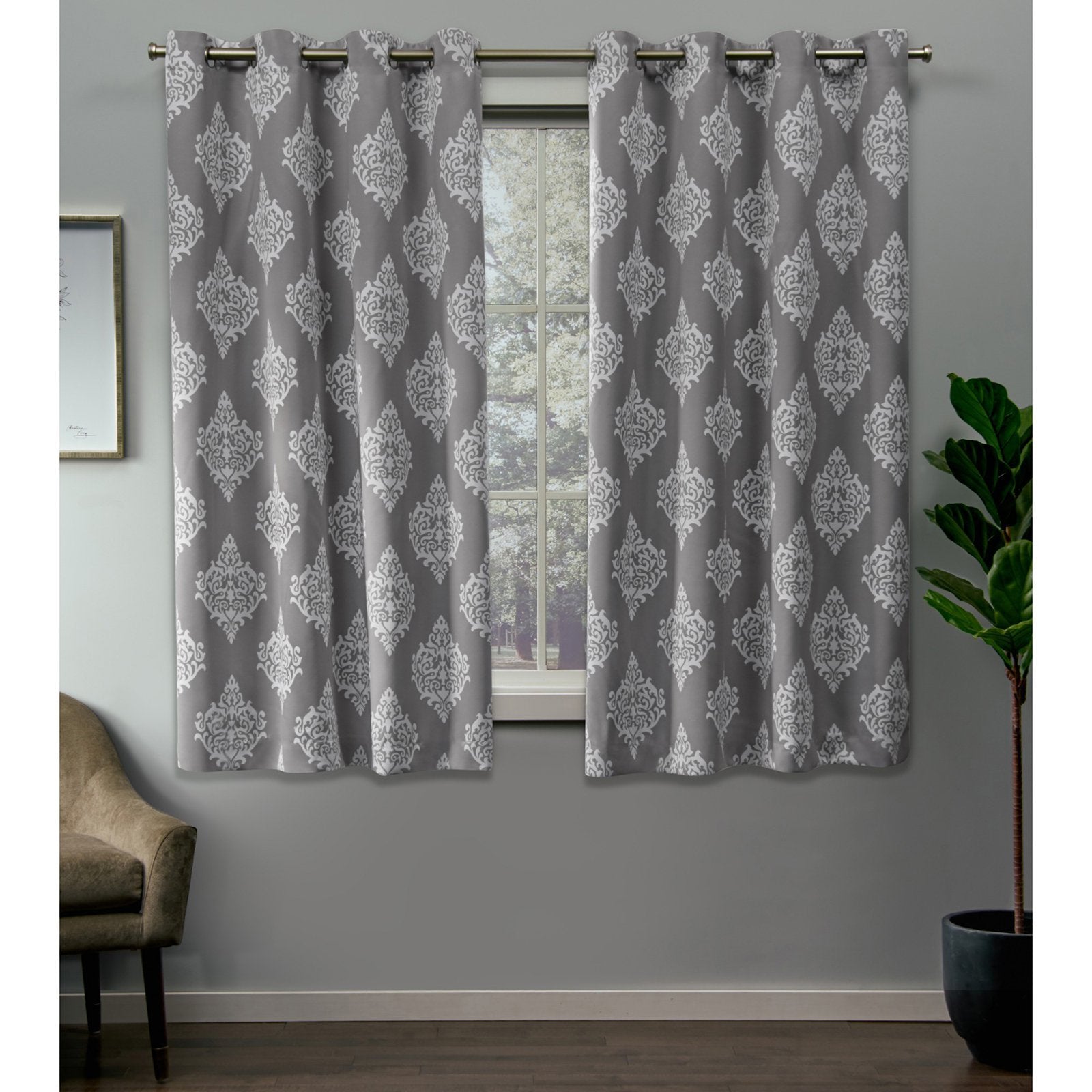 Blackout Grommet Curtain Panel Pair W336