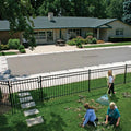 Solid Safety Cover for 16X38 ft Rectangular Pool, Blue U8303