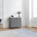 2 Door Accent Cabinet Gray C575