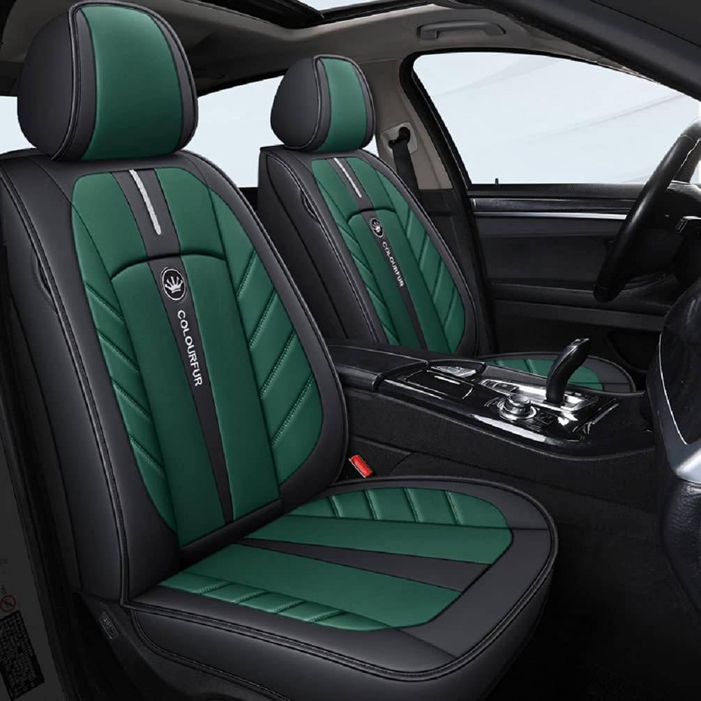 PU Breathable Leather Car Seat Cover 5-Seater F6693