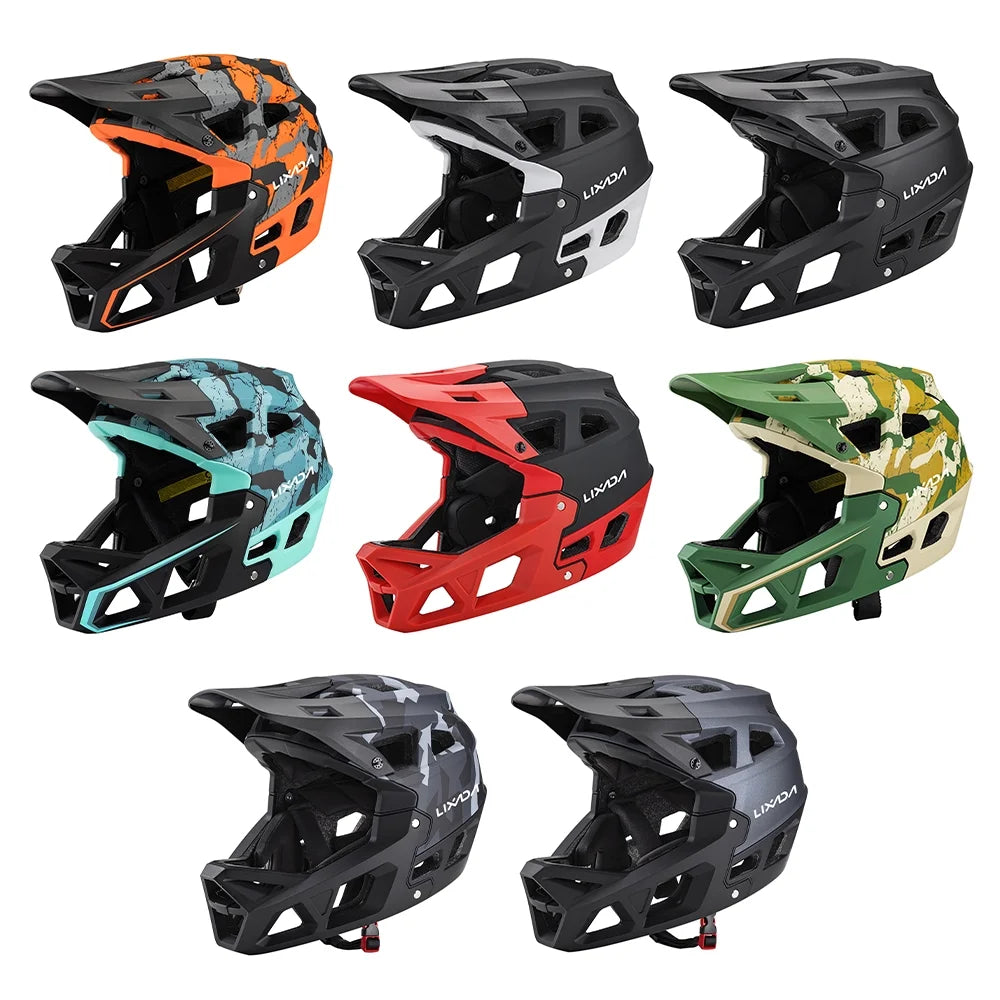 Mtb Helmet With Visor B17191