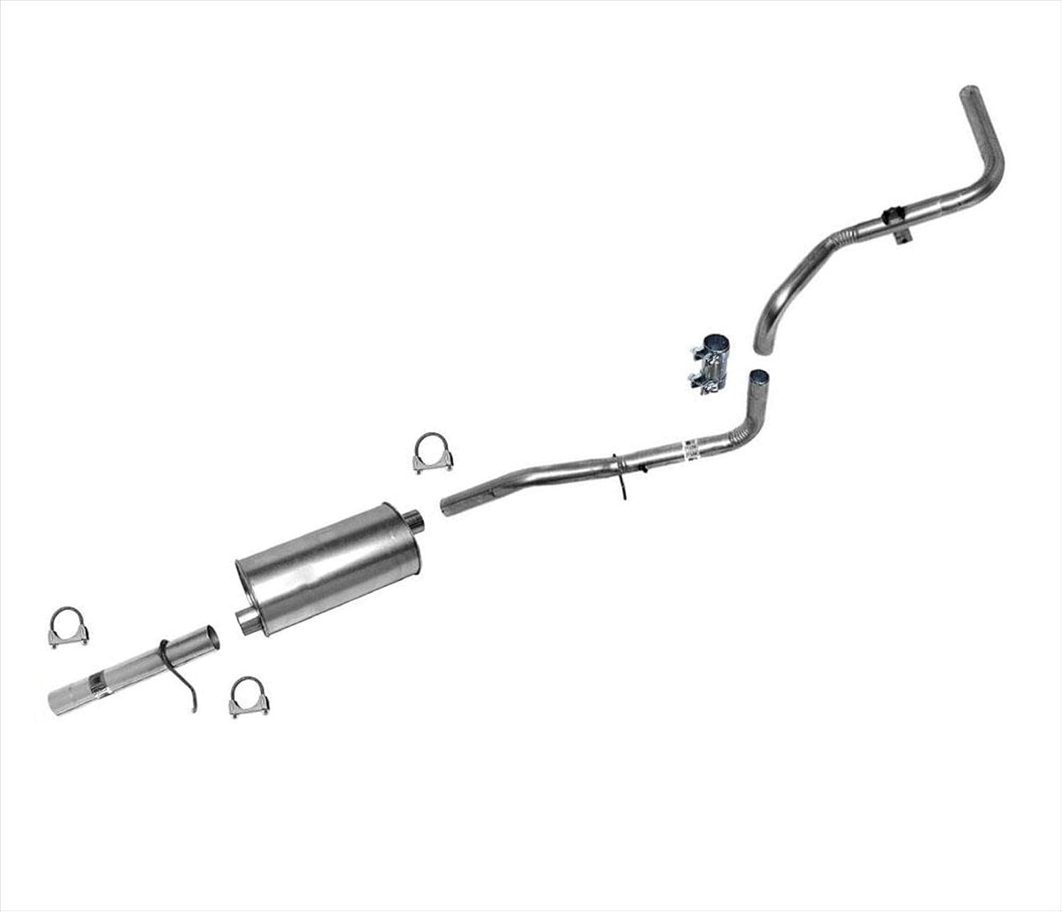 Muffler Exhaust System for Dodge Ram Pick Up 1500 135" WB 3.9L 5.2L 5.9L 95-97 T5329