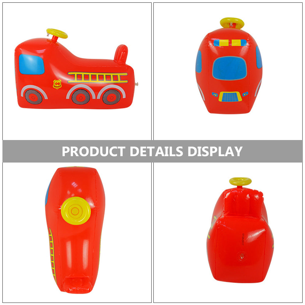 5 Count Inflatable Toy Cars Truck Fire Truck L181