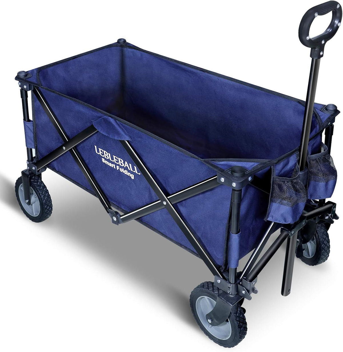 Outdoor Collapsible Utility Wagon Cart with Brake O83295
