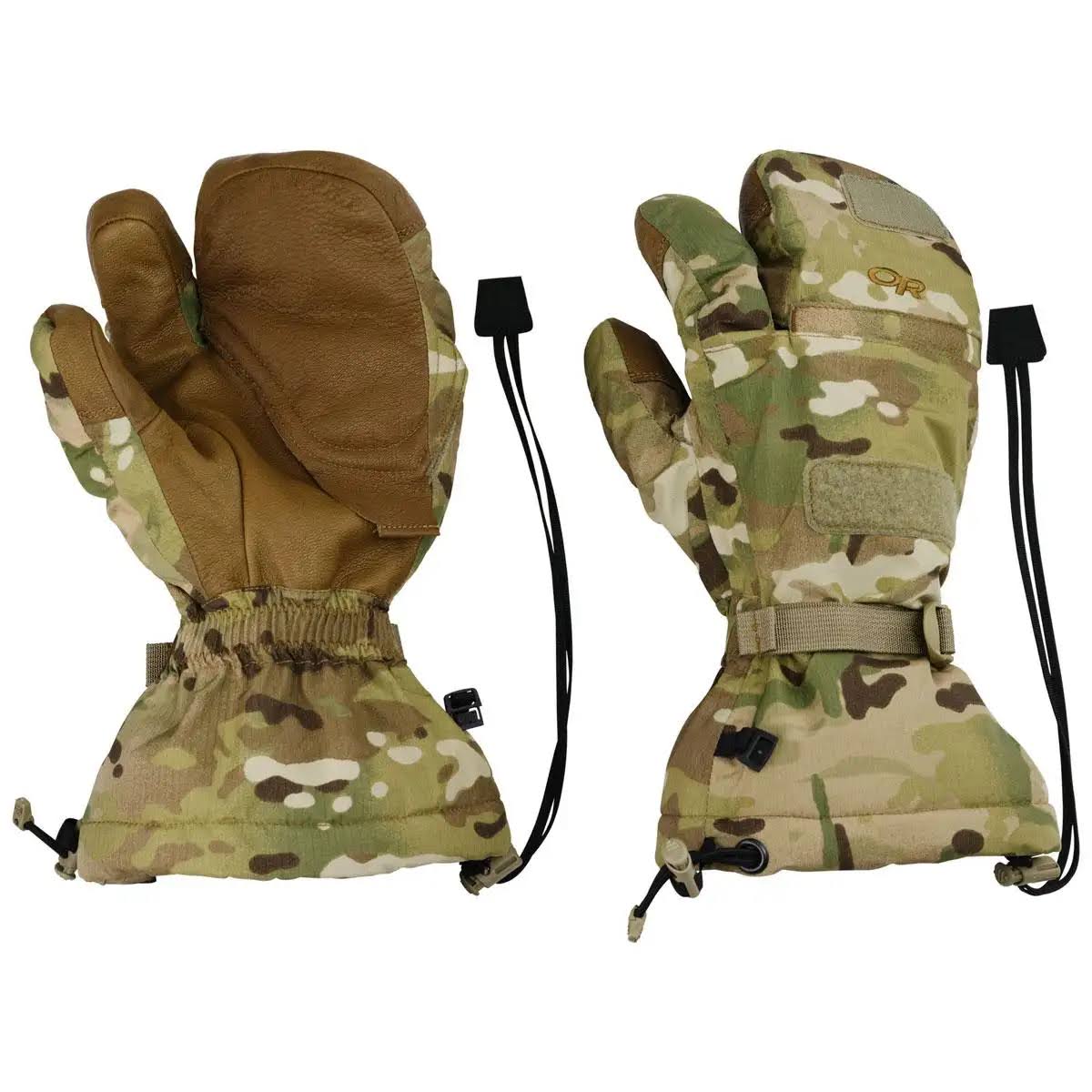 Camo Swoop Mitt Shells in GREEN G504