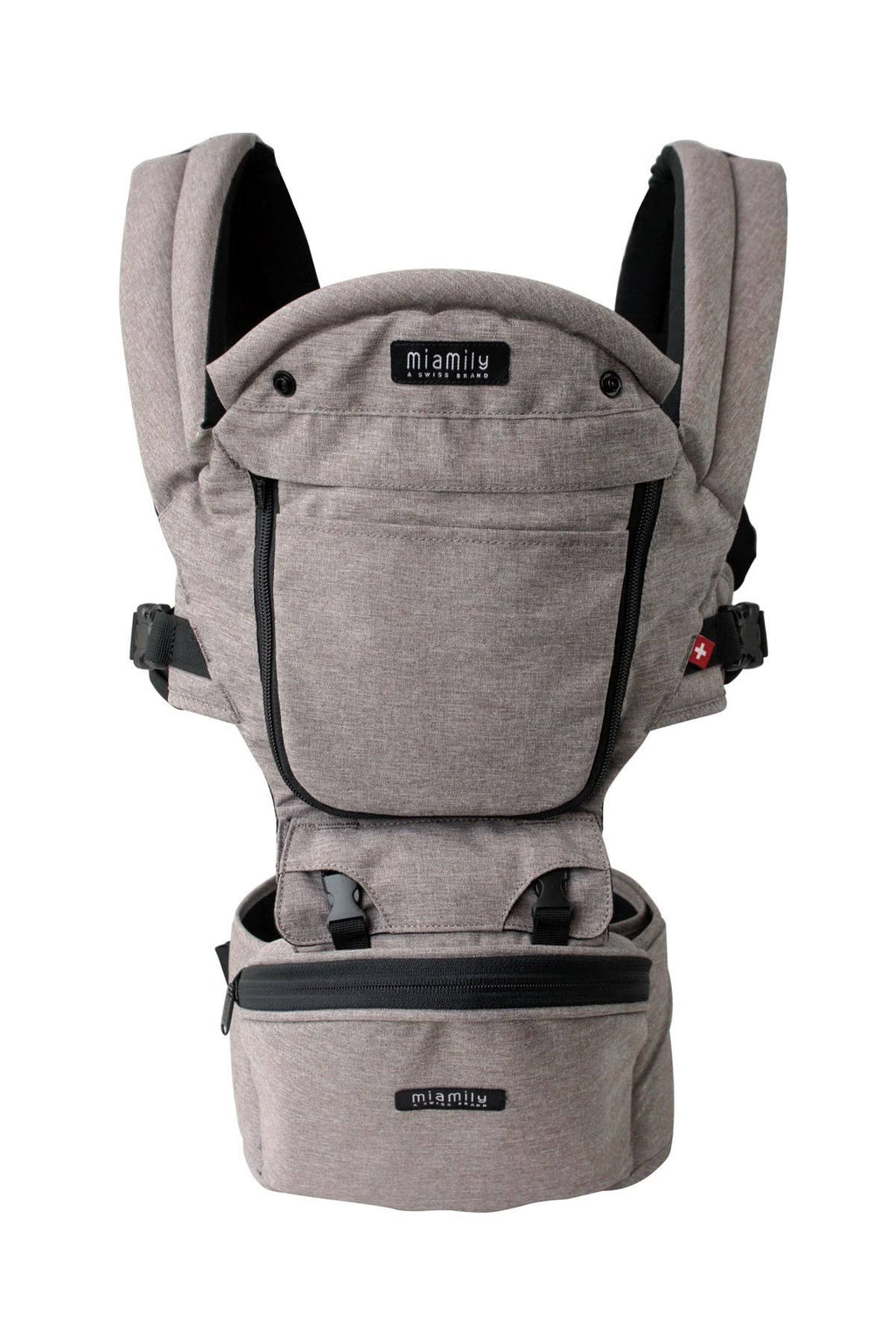 Organic Cotton Grey 3D Baby Carrier K72974