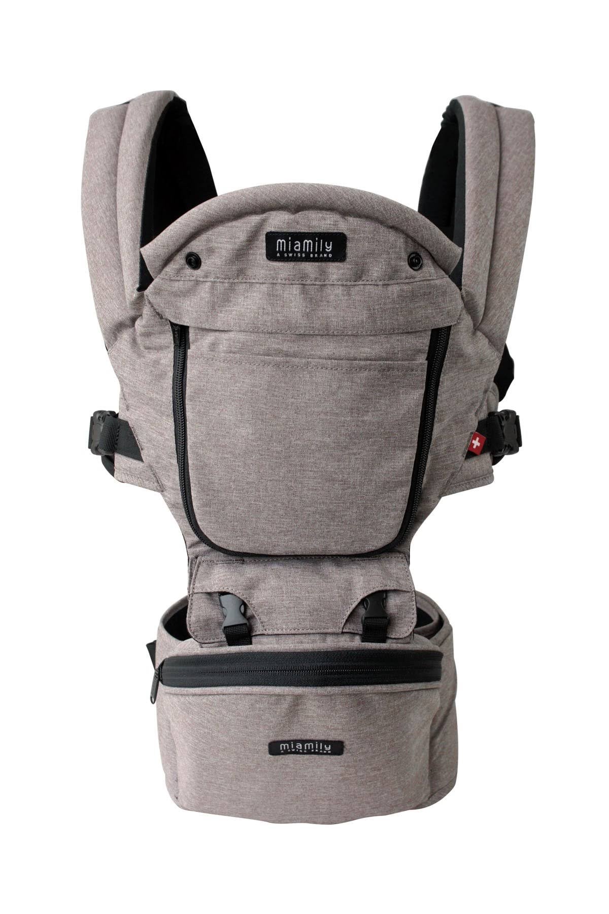 Organic Cotton Grey 3D Baby Carrier K72974