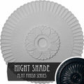 Hand-Painted Night Shade Ceiling Medallion N83500